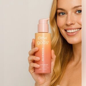 Dew of the Gods Glowasis Vitamin Blend Body Lotion Pumpkin Sugar Cookie, NEW!
